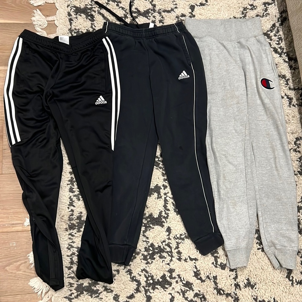 3 sweats adidas & Champion